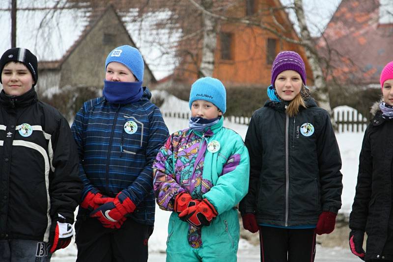 Ledová plocha rokytenského rybníka posloužila členům místního sboru dobrovolných hasičů k uspořádání soutěží pro děti. Ty si tak mohly vyzkoušet rychlobruslení, krasobruslení i práci hokejového útočníka. 