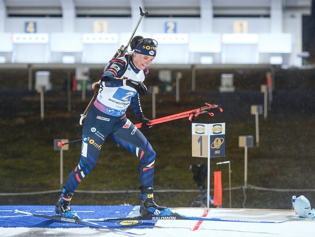 Naprostá dominance Francouzek. Sprint ovládla Simonová, Davidová byla sedmnáctá