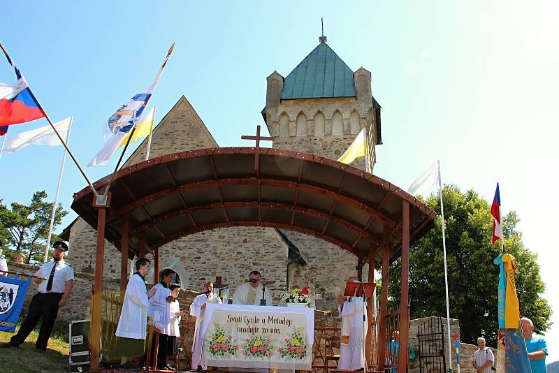 Tradiční cyrilometodějská pouť u vítochovského kostela svatého Michaela.