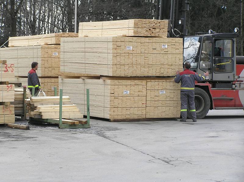 Stora Enso je ve Ždírci největší zaměstnavatel. Doménou finské společnosti je dřevo ve všech podobách.