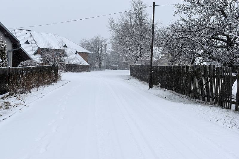 Zima na Vysočině.