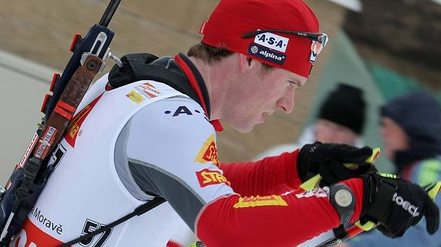 Český biatlonista Michal Šlesingr dokázal vybojovat na mistrovství Evropy vybojovat dvě medaile.