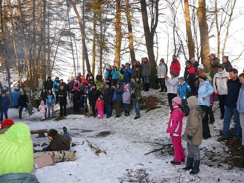 Dnes Hradisko využívají ochotníci z Rožné pro svá silvestrovská divadelní představení.