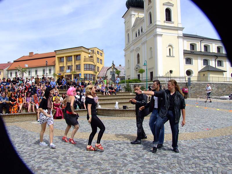 Amfiteátr slouží k pořádání kulturních a společenských akcí.