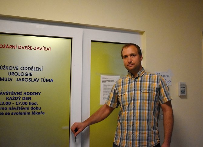 Jiří Janů je jediným specialistou na onkologickou urologii na Vysočině.