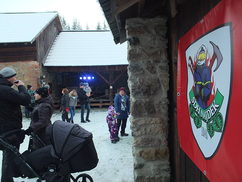 Památka Šlakhamr patřila akci Putování do pekla. Tu letos pořádal Sbor dobrovolných hasičů Najdek už potřetí.