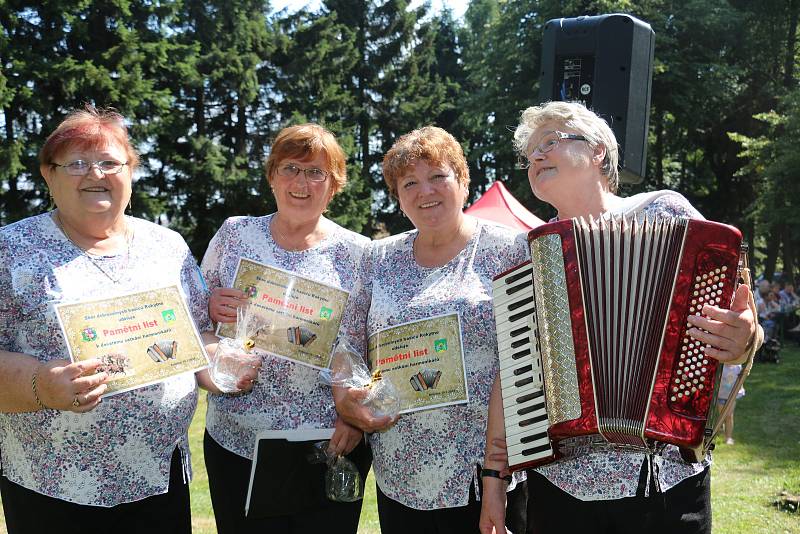 Na Rokytenské harmonice se schází harmonikáři a helihonkáři z celé republiky.