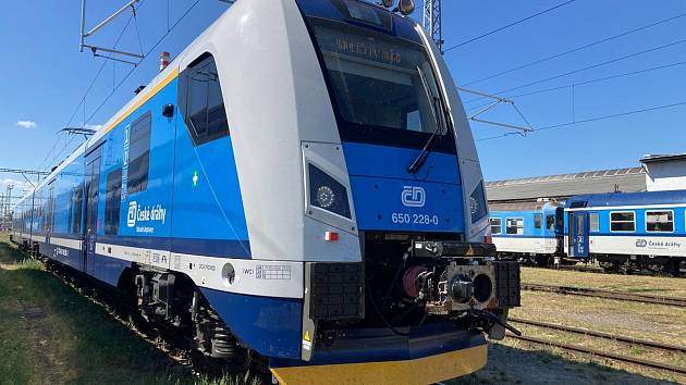 Moderní vlaky pro Vysočinu: dorazil třetí RegioPanter, další budou o prázdninách
