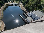 Sucho už bere vodu i velkým nádržím. Například ve Vírské přehradě na Žďársku klesla hladina vody o půl metru. Ilustrační foto: