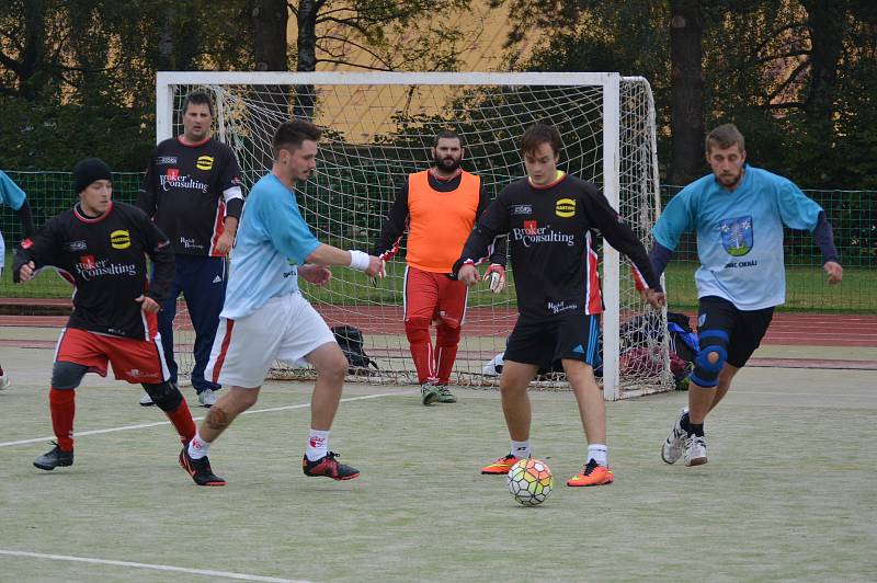 Zápasy Žďárské ligy malé kopané se hrají tradičně v sobotu za 2. základní školou.
