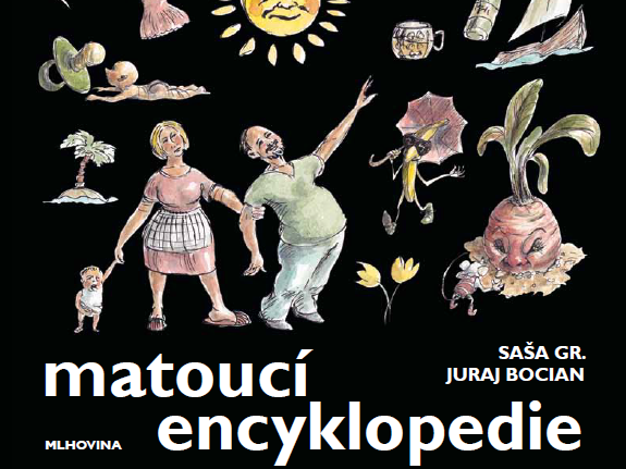 Autor Matoucí encyklopedie publikuje pouze pod svým pseudonymem. Původně ho inspirovala Dětská encyklopedie od Bohumila Říhy.Ve výsledku na ni udělal parodii. 