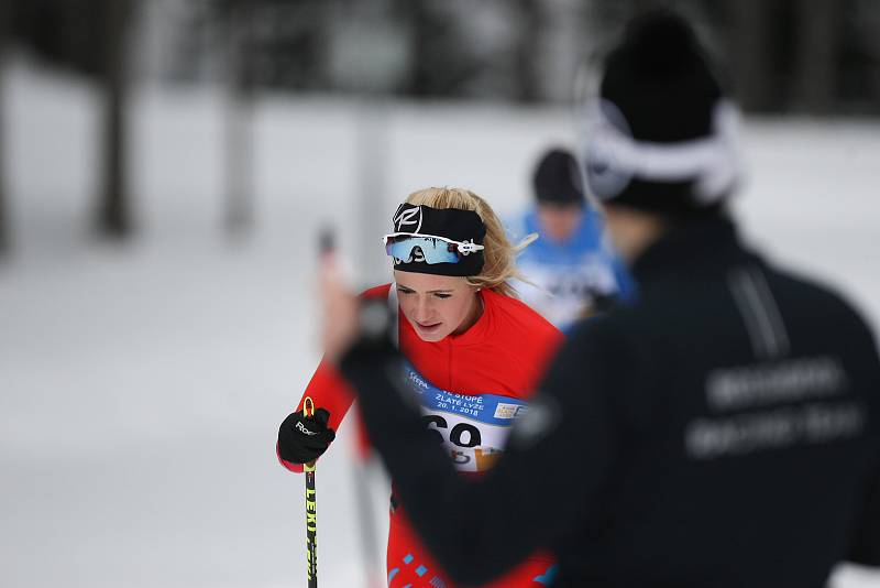 Amatérské závody s názvem Strabag Ve stopě Zlaté lyže v Novém Městě na Moravě navazují na klasické závody Zlatá lyže.