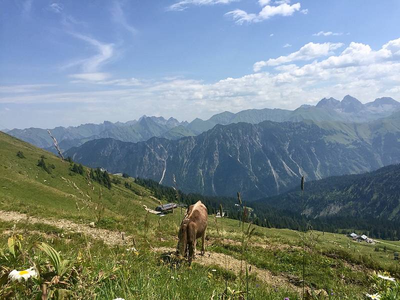 Lyžařská oblast Fellhorn Kleinwalsertal