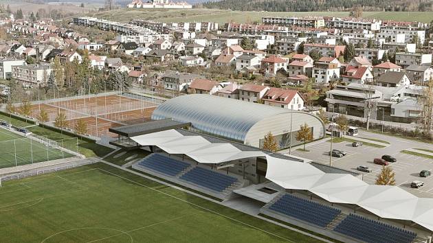 Žďárská radnice by ráda výstavbu nových šaten a sociálního zařízení na stadionu podpořila státní dotací, letos má na to v rozpočtu vyčleněno 22 milionů korun.