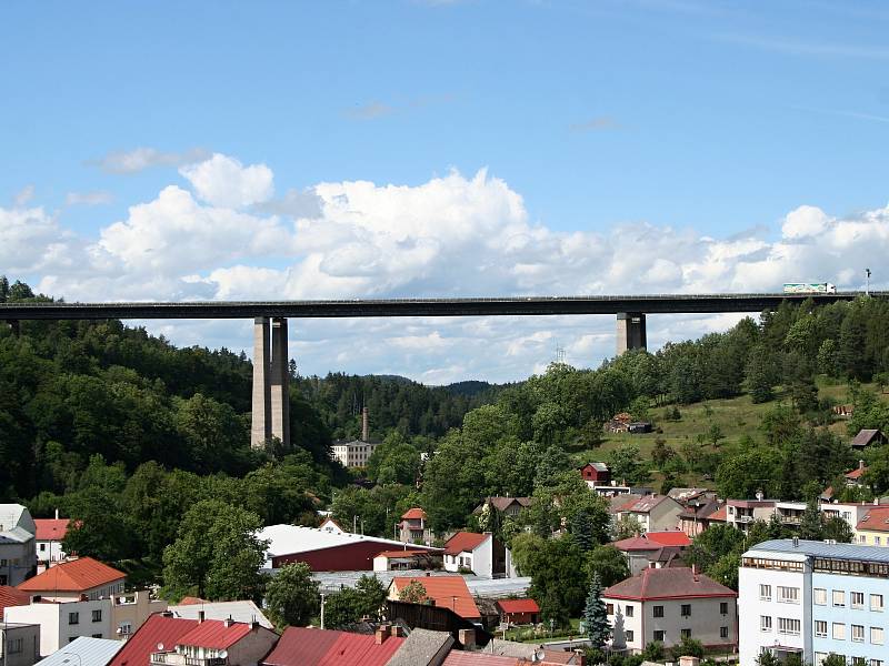 Dálniční most Vysočina.