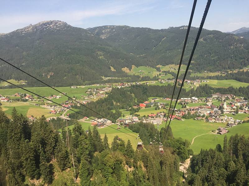 Lanovkou na vrchol hory Hammerspitze