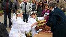 Obchůzka královniček na Velkobítešsku je zapsána v Seznamu nemateriálních statků tradiční lidové kultury Kraje Vysočina.