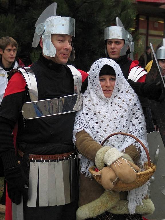 Měřínské děti na Štědrý den putovaly za velbloudem  