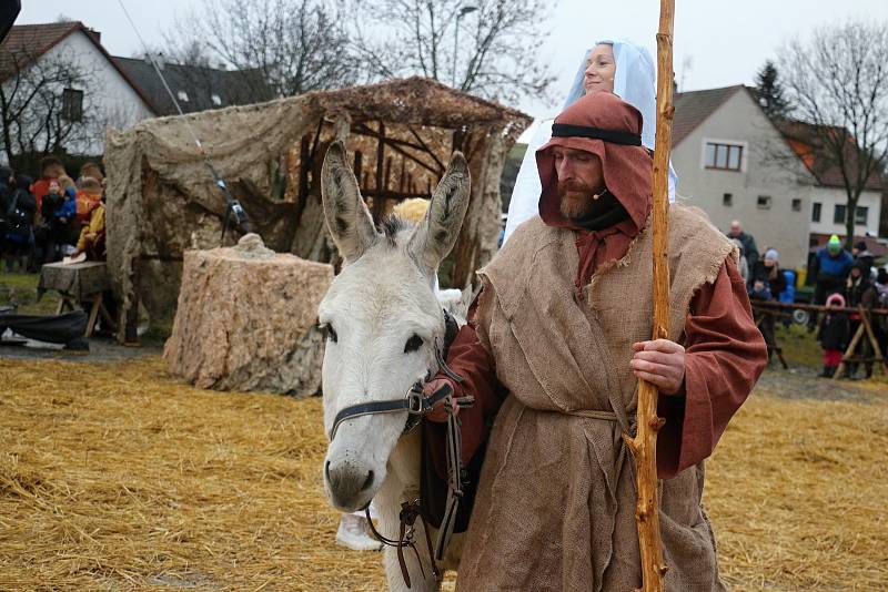 Příběh narození Ježíše Krista se i letos odehrál v Měříně.