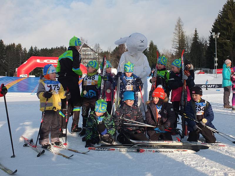 Dopoledne v novoměstské Vysočina Areně patřilo hlavně dětským závodníkům. Po nich přišli na řadu dospělí.