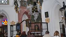 Velikonoční neděli řada lidí využila k návštěvě památky UNESCO – kostela svatého Jana Nepomuckého na Zelené hoře. 