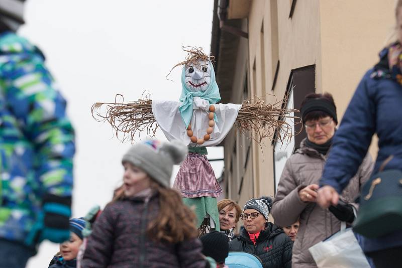 Vynášení Morany, loučení se zimou a vítání jara ve Velké Bíteši.