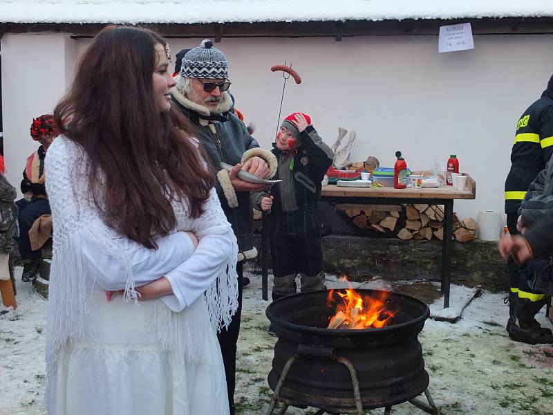 Památka Šlakhamr patřila akci Putování do pekla. Tu letos pořádal Sbor dobrovolných hasičů Najdek už potřetí.