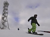 Sjezdovka na Fajtově kopci u Velkého Meziříčí je rájem pro příznivce sjezdového lyžování i snowboardingu.