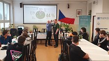 Studenti Vyšší odborné školy a Střední průmyslové školy ve Žďáře nad Sázavou vyslechli besedu o budoucnosti energetiky.