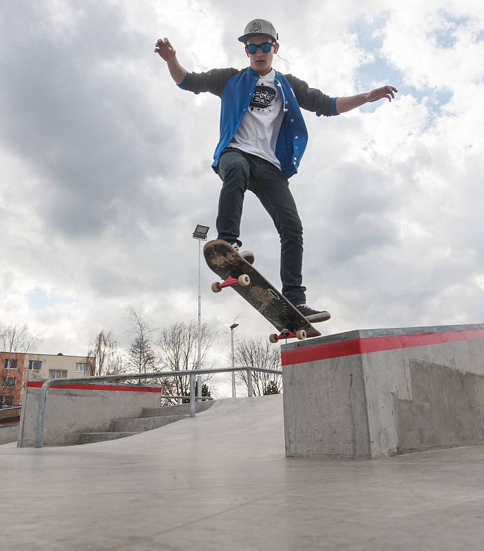 Skatepark ve Žďáře nad Sázavou.