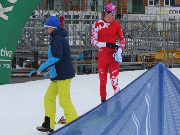 OBRAZEM: V Novém Městě se rozeběhla Zlatá lyže. Sprint mužů ovládl Bauer junior