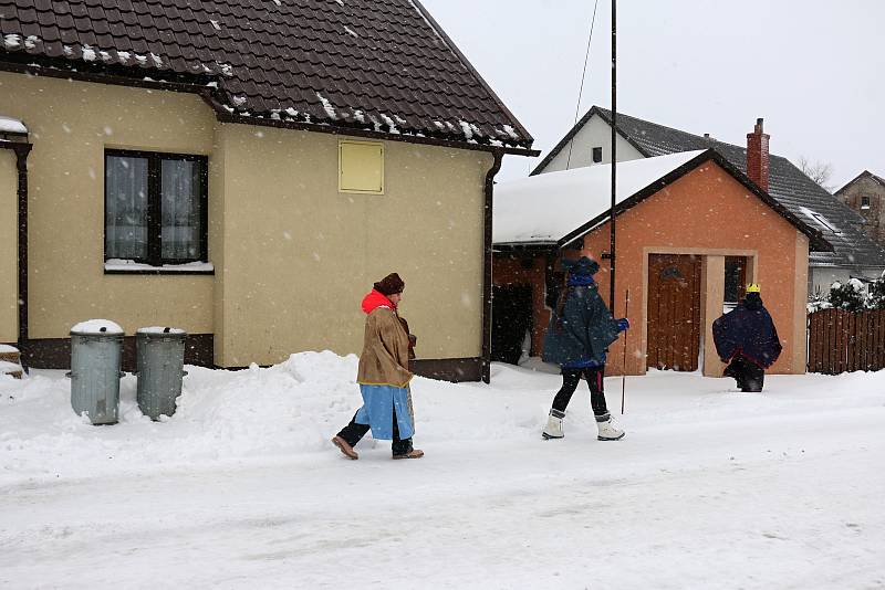 Tři králové chodili o víkendu i v Rokytně.