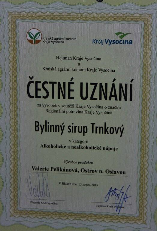 Čajové směsi na Vysočině nejen vznikají, ale i část použitých sušených bylin pochází přímo z oblasti Vysočiny. Například ty vykoupené z tamních škol.