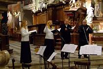 Žďárská bazilika patřila v sobotu hudbě a zpěvu.