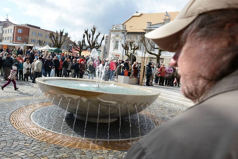 Otevření zrekonstruovaného náměstí Republiky ve Žďáře nad Sázavou.