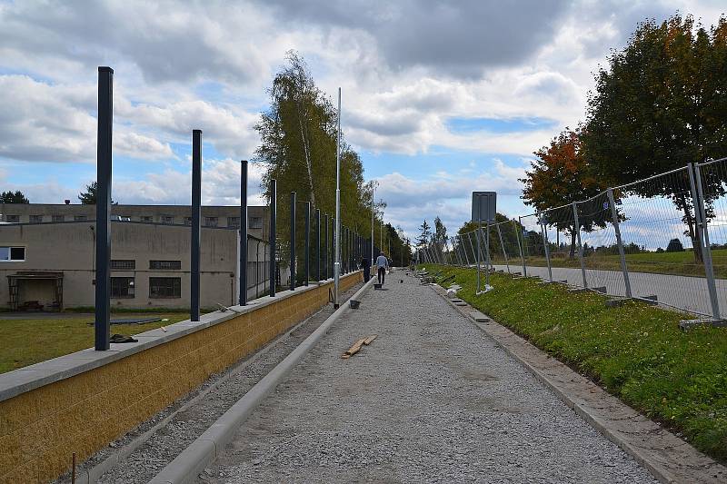 Nová cyklostezka naváže na tu stávající, která vede k Vysočina aréně.