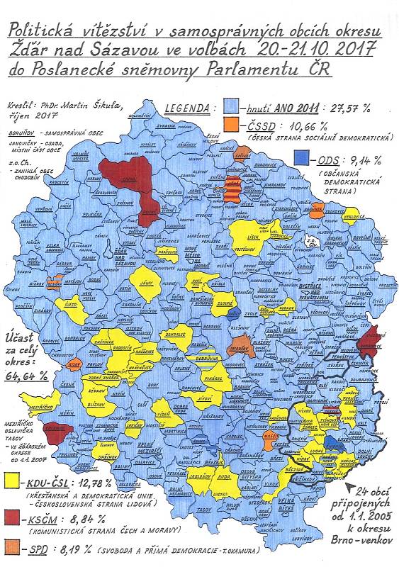 Volby do poslanecké sněmovny 2017.