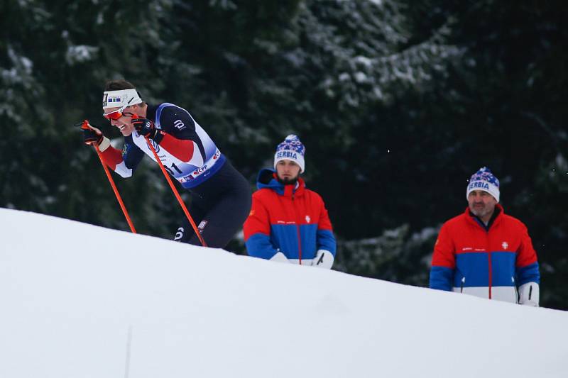 Luděk Šeller z Dukly Liberec a Sandra Schützová ze Ski Jilemnice získali na mistrovství republiky v běhu na lyžích v Novém Městě na Moravě tituly ve sprintu volnou technikou.