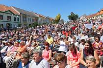 Amfiteátr slouží k pořádání kulturních a společenských akcí.