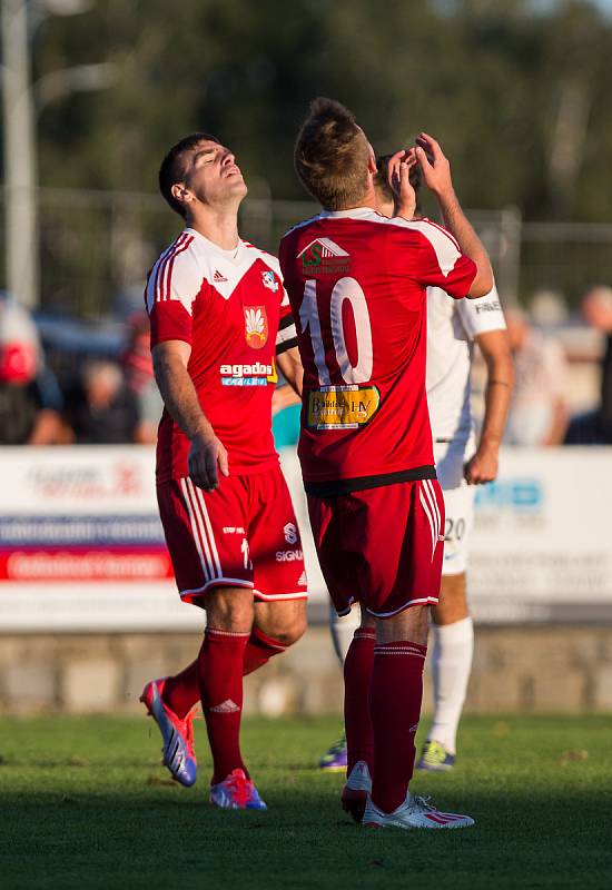 Utkání MSFL mezi FC Velké Meziříčí a 1. FC Slovácko B.