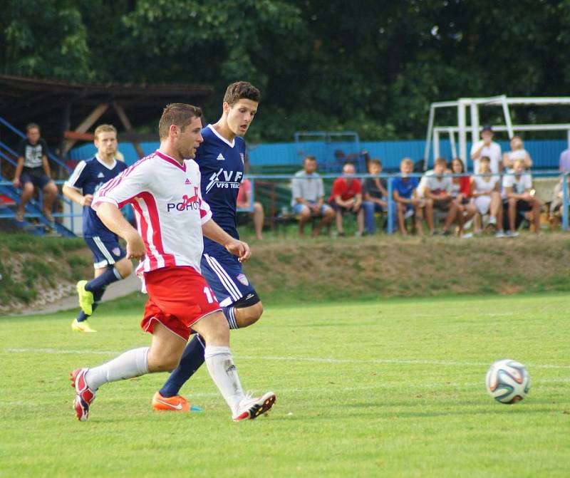 Fotbalisté Bystřice znovu zvítězili nad Vrchovinou. 