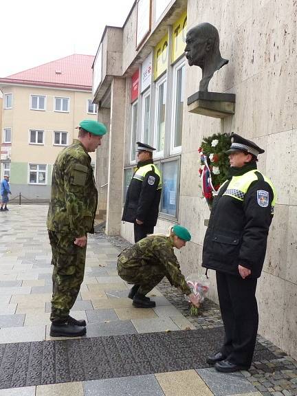 97. výročí vzniku samostatného Československa ve Žďáře nad Sázavou. 