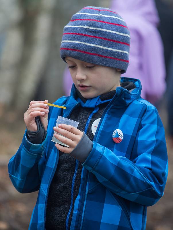 Nová přírodní učebna, v níž se budou moci školáci vzdělávat v oblasti ekovýchovy u Křižánek na Novoměstsku.