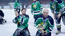17. ročník Vesnické hokejové ligy ovládli hokejisté Bohdalce (v zelených dresech).