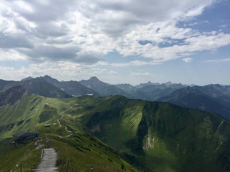 Lyžařská oblast Fellhorn Kleinwalsertal