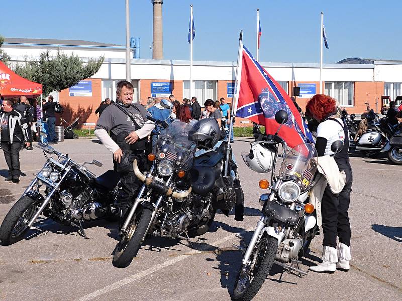 Svatováclavské setkání motorkářů ve Velké Bíteši.