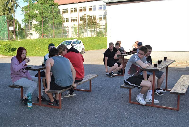 Studenti ze SOŠ Ledeč nad Sázavou navštívili VOŠ a SOŠ Bystřice nad Pernštejnem.