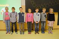 Na fotografii jsou žáci ze Základní školy ve Vojnově Městci. První třída paní učitelky Šárky Stejskalové.