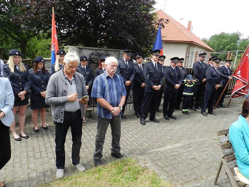 Dobrovolní hasiči v Poděšíně oslavili stodvacetileté výročí.