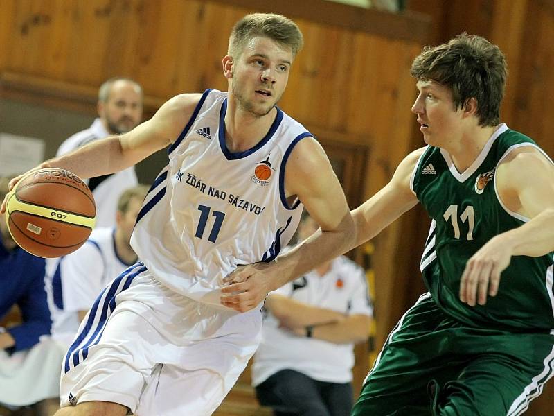 Basketbalisté Žďáru doma porazili pražské Košíře 78:62 a srovnali stav finále play-off na 1:1 na zápasy.